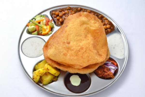 Bhatura Channa Thali