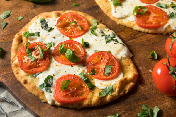 Mozzarella Basil Naan