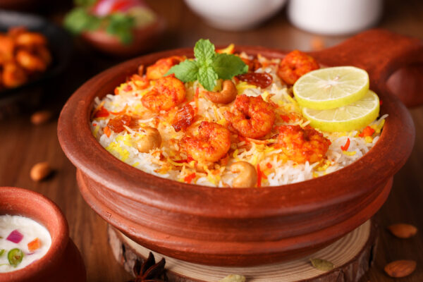 Shrimp Biriyani (GF)