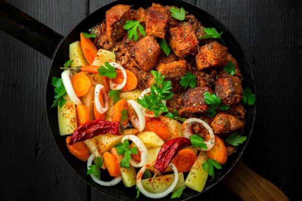 Tandoori Paneer Veggie Sizzler (GF)