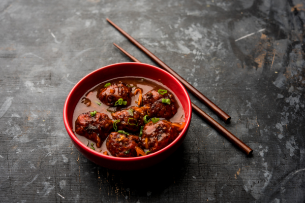 Veg Manchurian Balls (V)